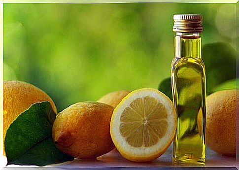 Olive oil and lemon