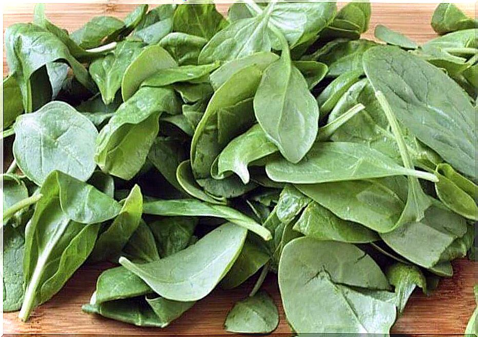 Build muscle with spinach