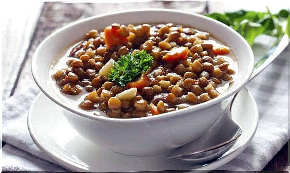 Build muscle mass with lentils