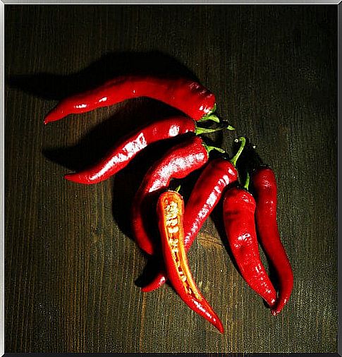 Chili pepper is a source of capsaicin