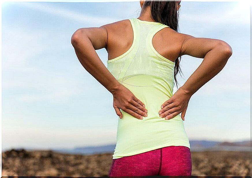 Causes of back pain, muscle weakness