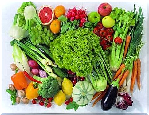 Vegetables and fruit