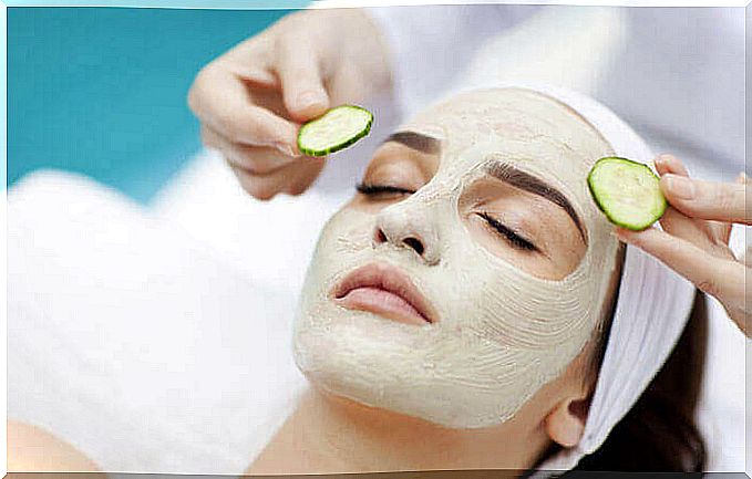 Recipes for healthy skin, cucumber