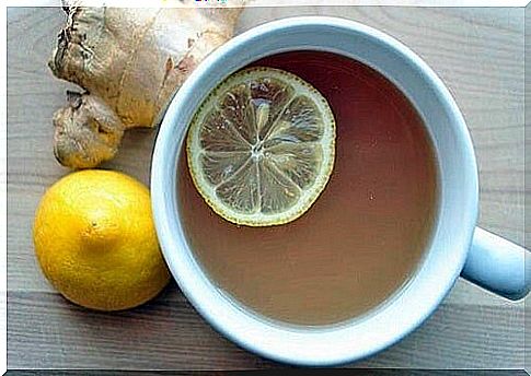 Healthy weight loss with ginger and lemon