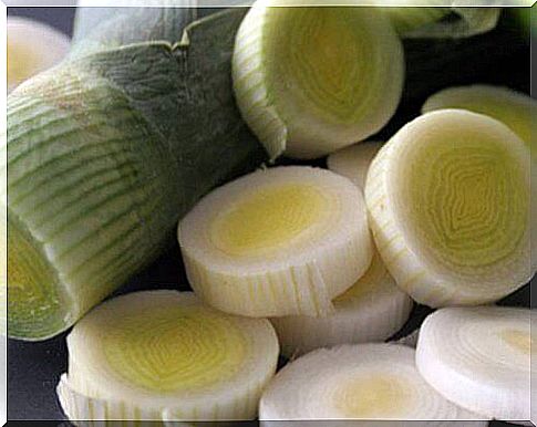 Remove toxins with leeks