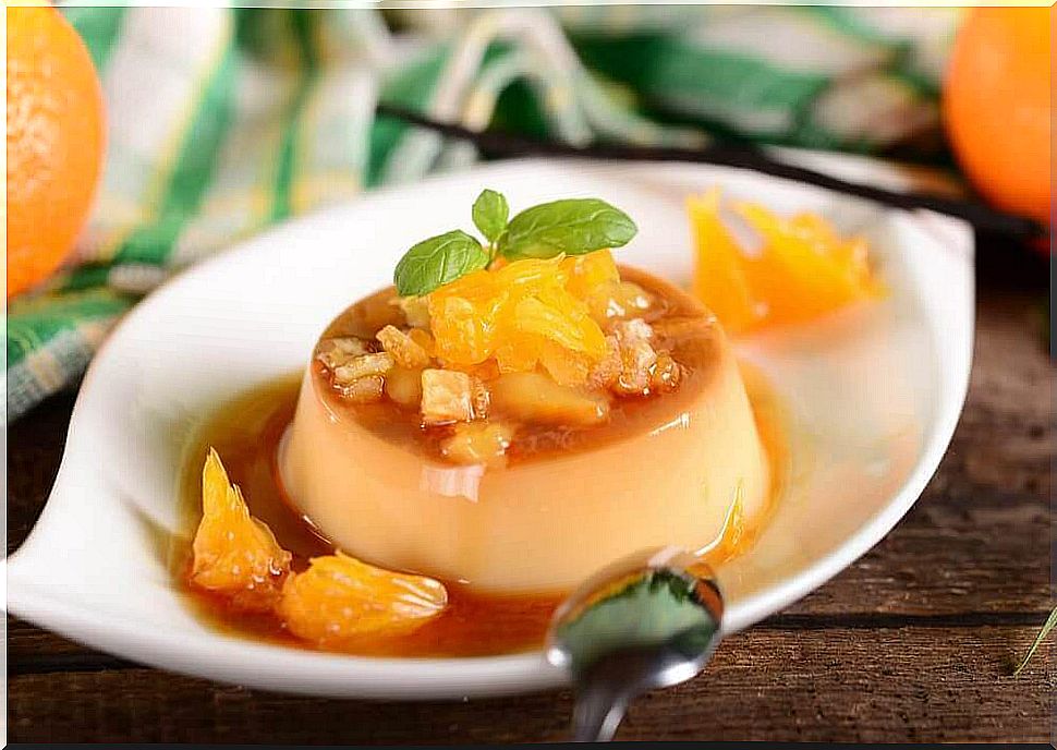 Recipes for a Spanish orange flan