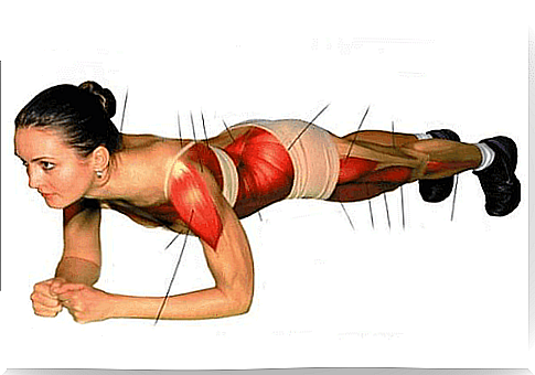 The plank exercise is a great abdominal exercise