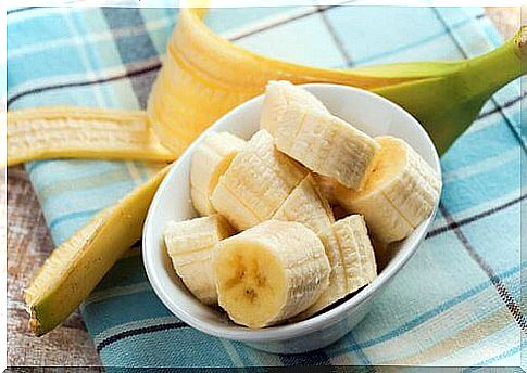 Banana in a bowl